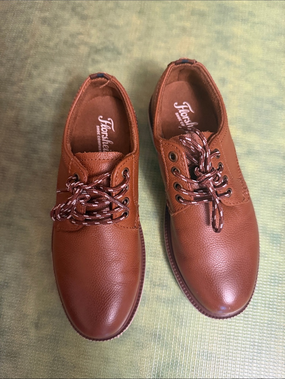 Florsheim kids Brown Leather Casual Lace-Up Shoes